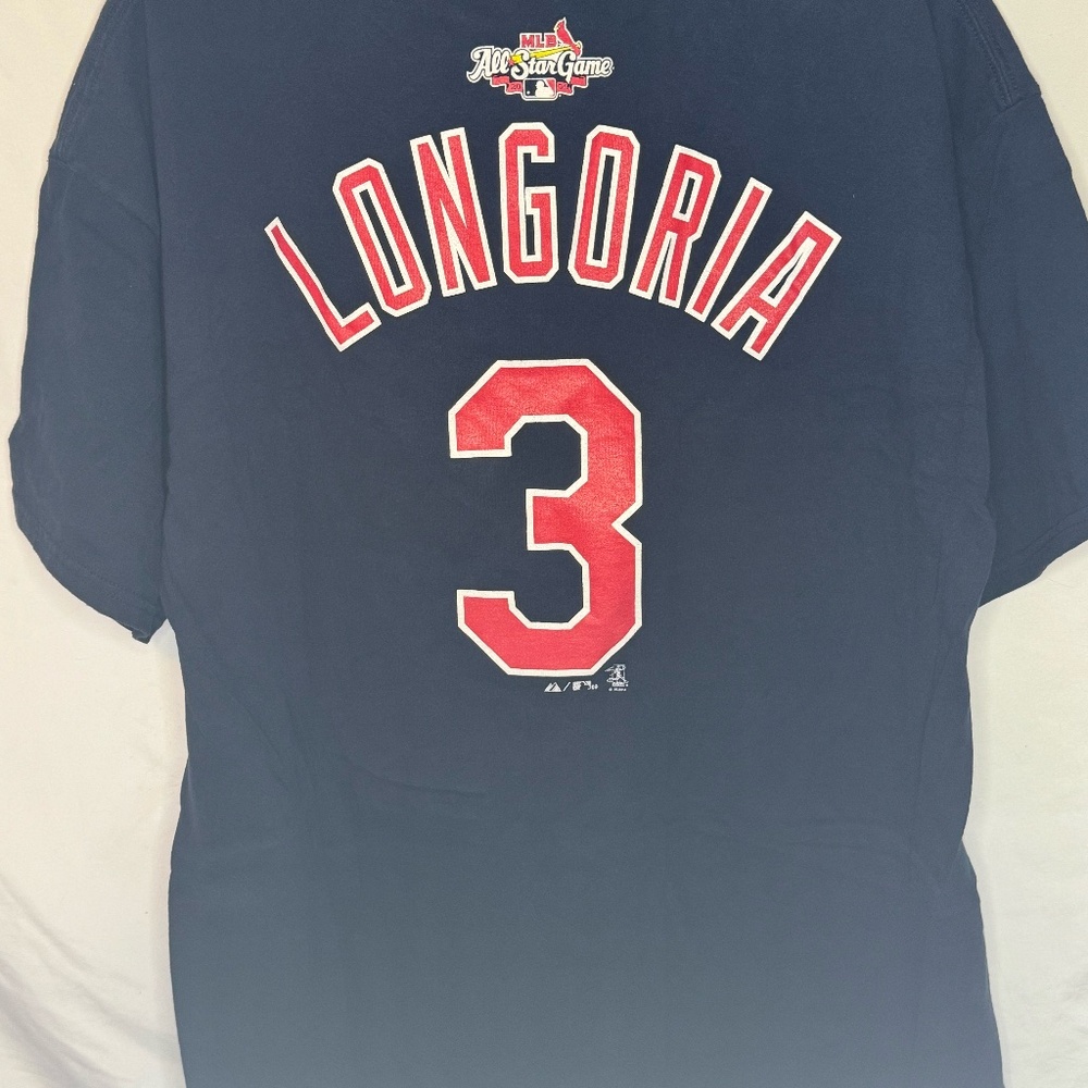 2009 MLB All-Star, Evan Longoria XL Cotton T-Shirt